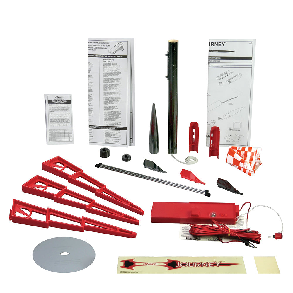 Journey Launch Set Model Rocket Parts