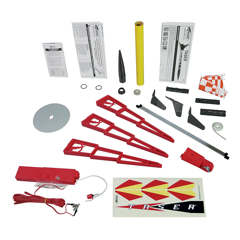 Taser Model Rocket Launch Set Parts