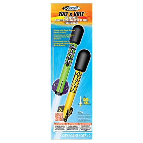 Estes Zolt & Volt Air Rockets Package