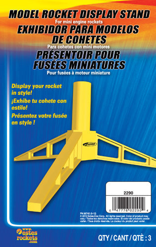 002290 - Model Rocket Display Stand (mini engine size)-3462