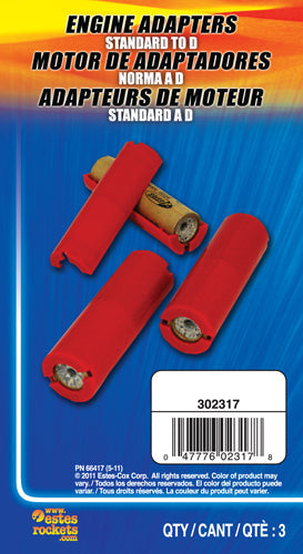 002317 - Engine Adapters Standard to D -3016