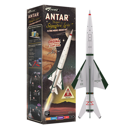 Estes 7310 Antar Box with Rocket