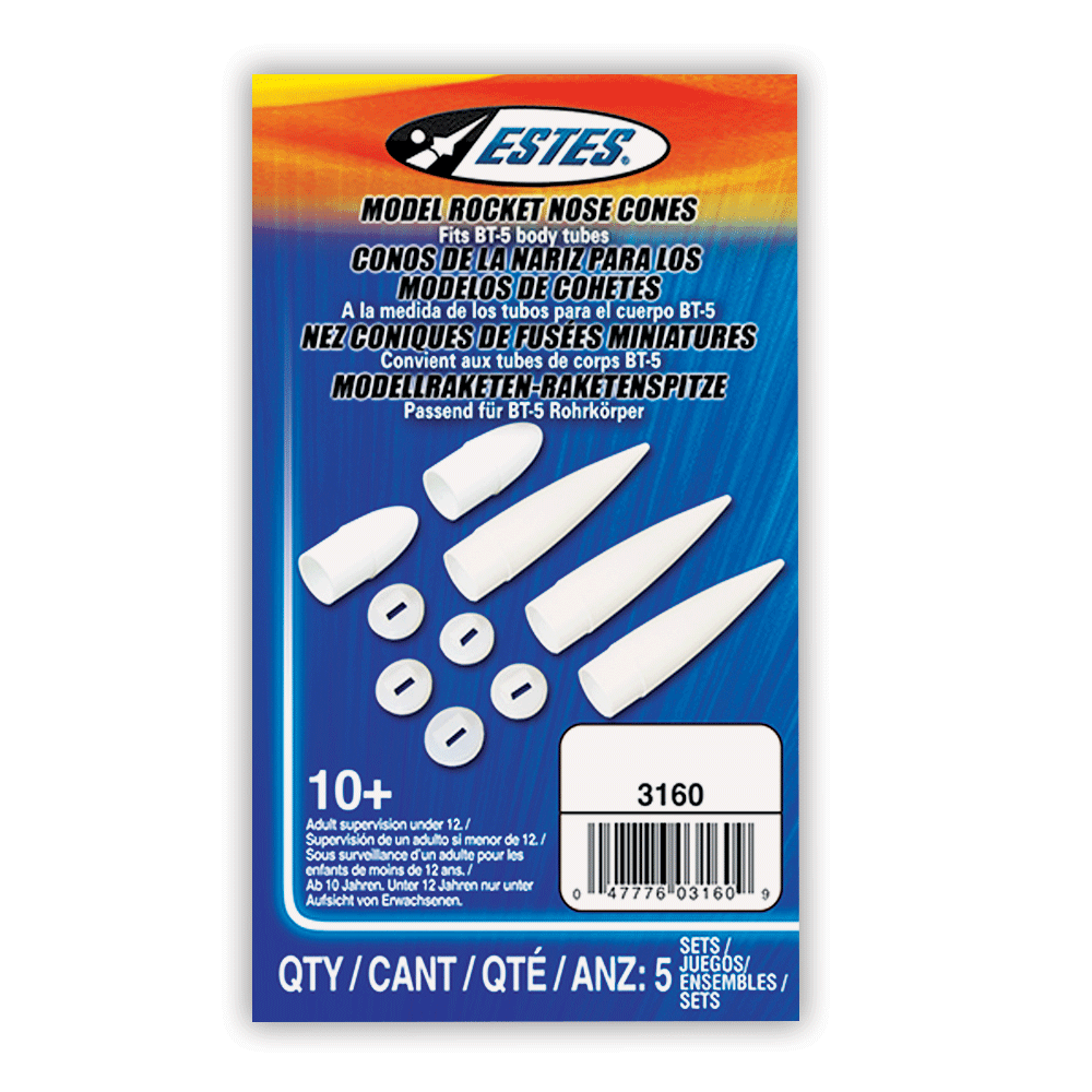 Estes Nose Cone 5 Package