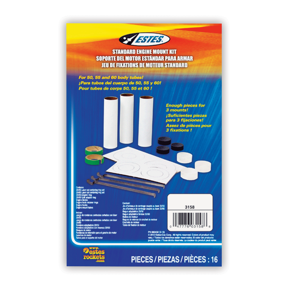Estes Standard Engine Mount Kit
