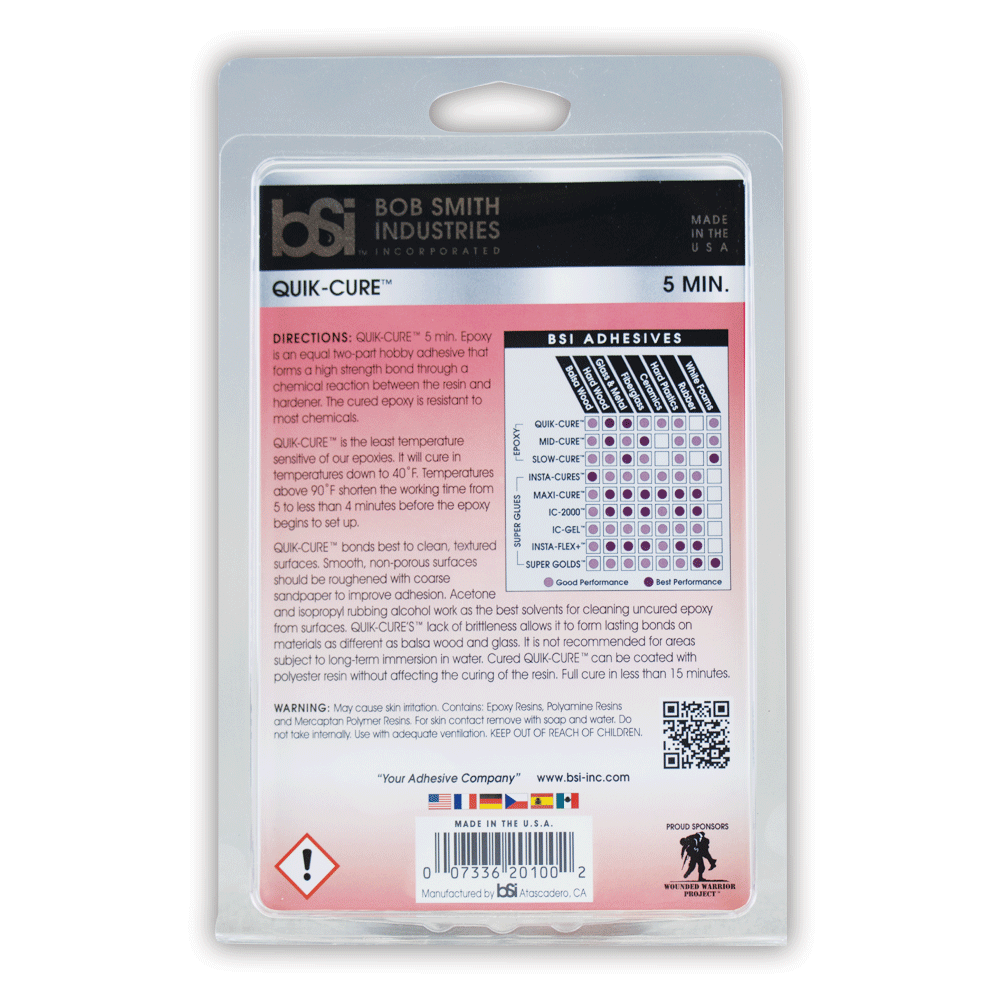 BSI Quik Cure Epoxy Back