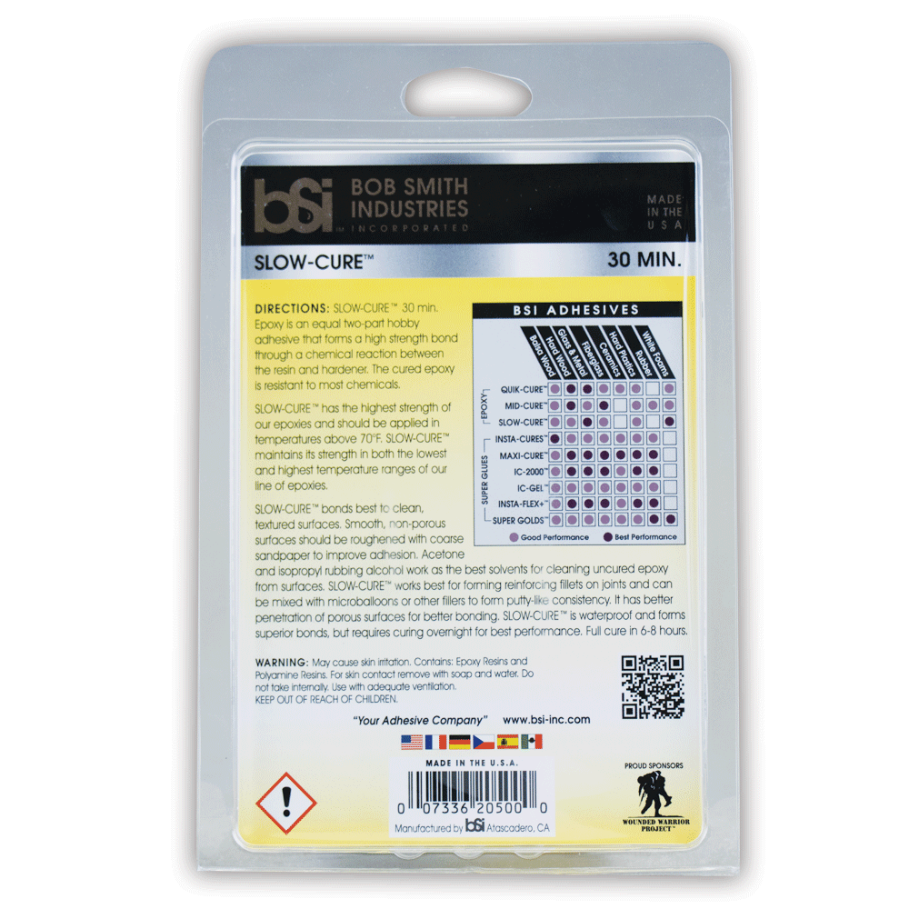 BSI Slow Cure Epoxy Back