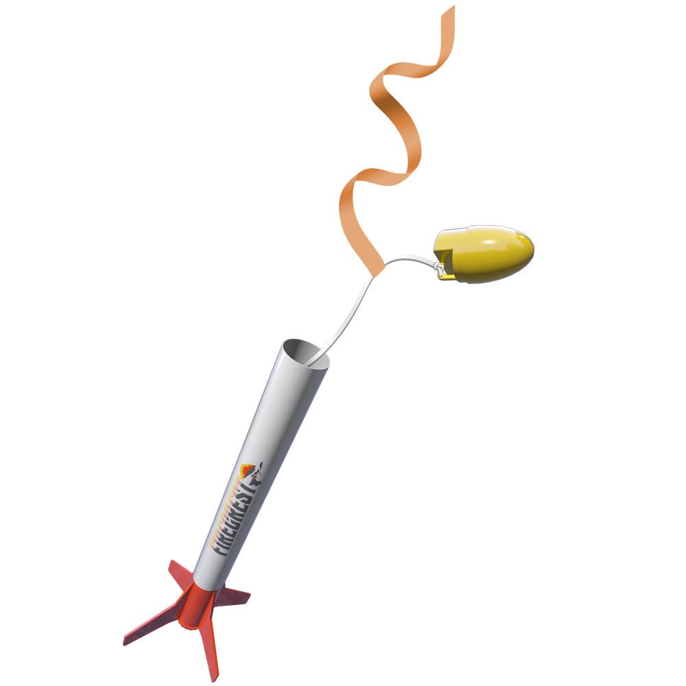 Estes Firecrest Flying Model Rocket with Streamer Recovery