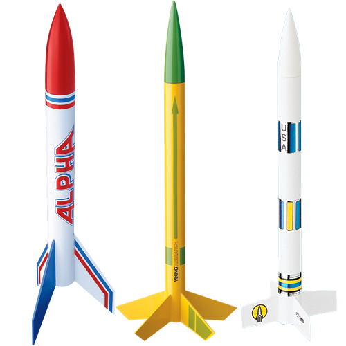 Estes Alpha Viking Generic E2X Bulk Pack Rockets