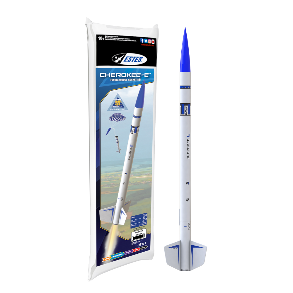 Estes Cherokee-E Flying Model Rocket Kit