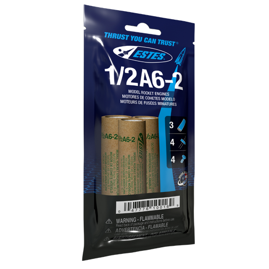 1/2A6-2 Model Rocket Engines