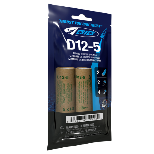Estes D12-5 Model Rocket Engines