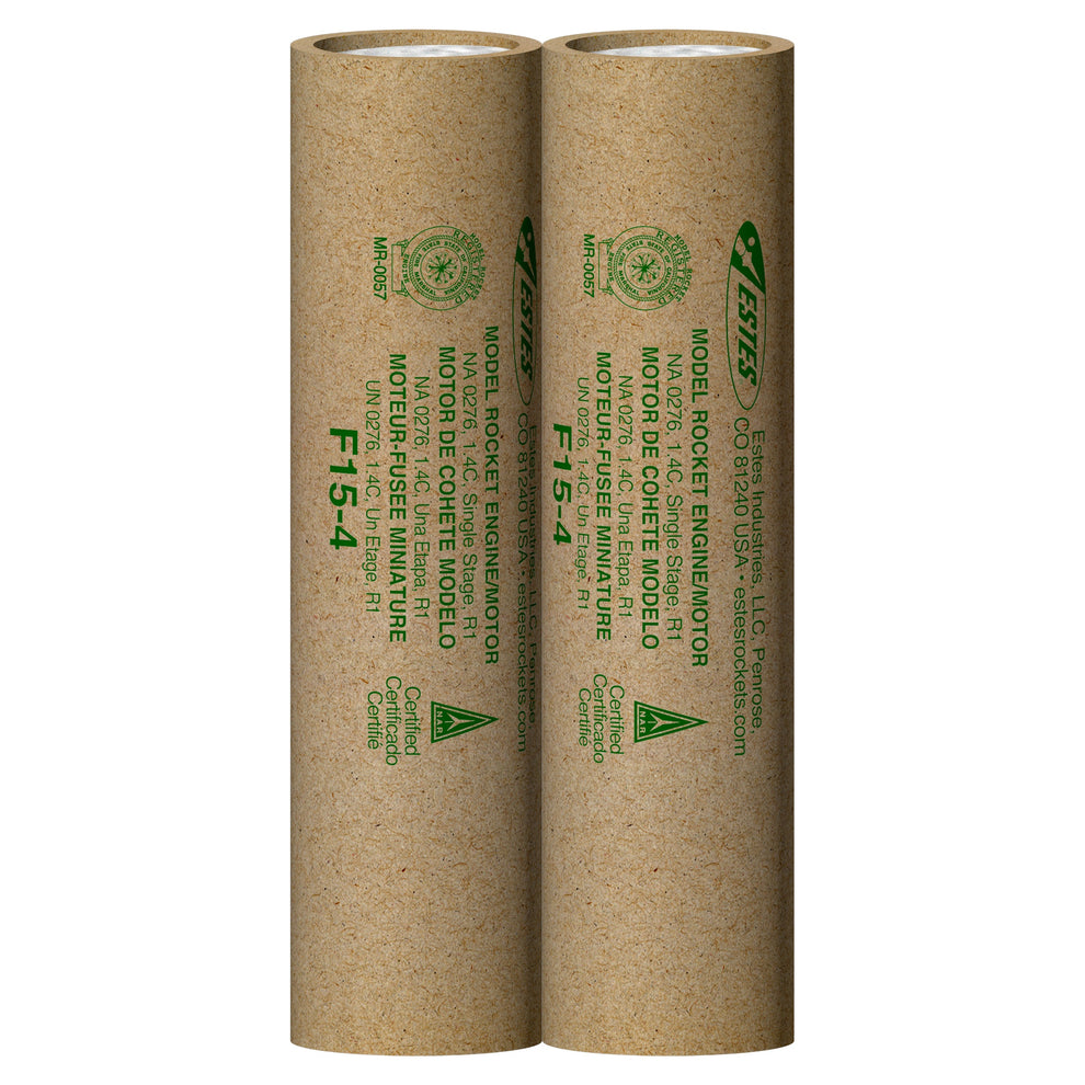 Estes F15-4 Engines - Mid-Power Rocket Motors for Retailers – Estes ...