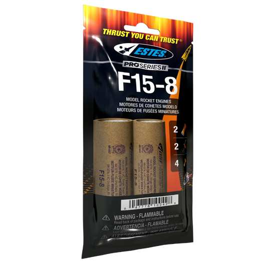 Estes F15-8 Model Rocket Engines