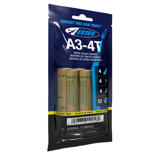 Estes A3-4T Engine Flight Pack 