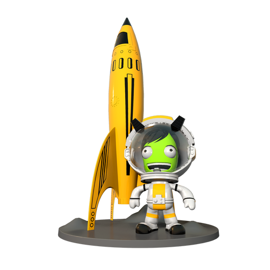 Estes Kerbal Valentina Moondog Desktop Display