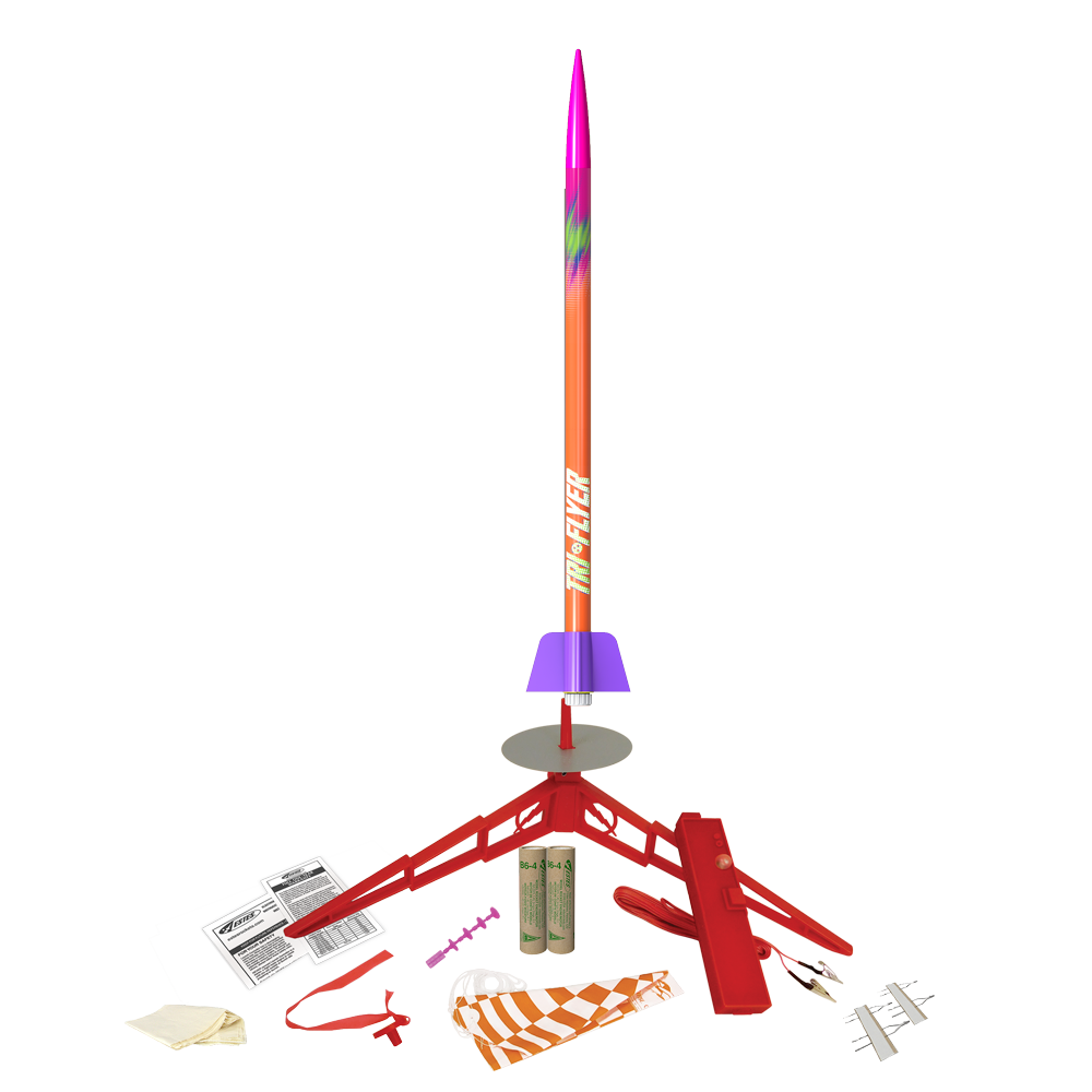 Estes Tri-Flyer Model Rocket Bundle 