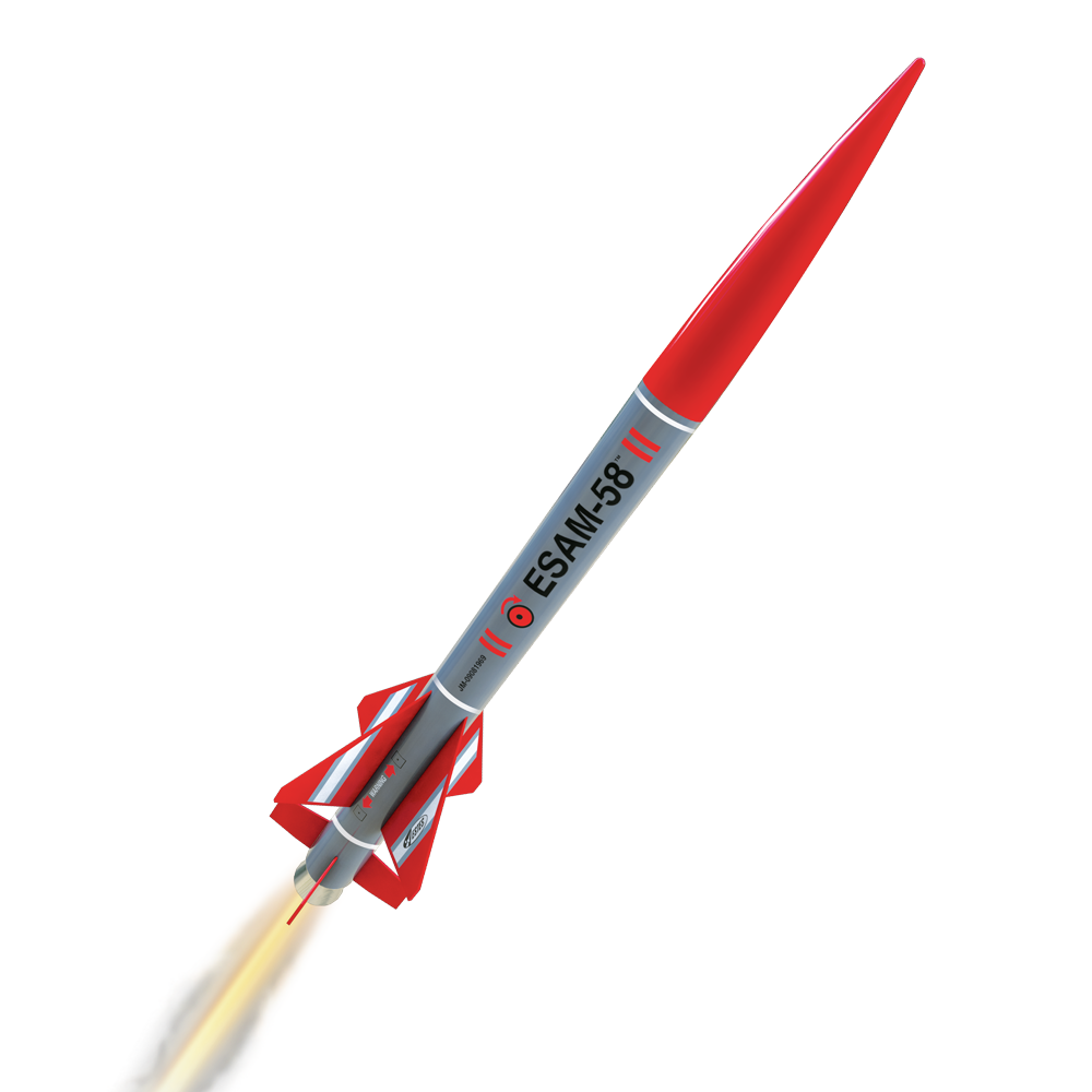 81mm Rockets ESAM-58โข Model Rocket Kit | Advanced Skill Level Rocket โ Estes Wholesale