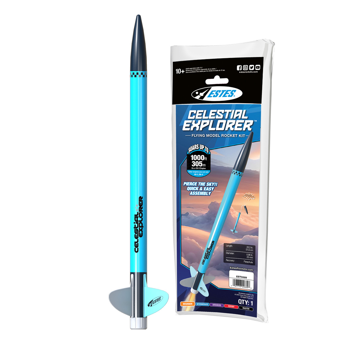 Estes Celestial Explorer Rocket Hobby Kit