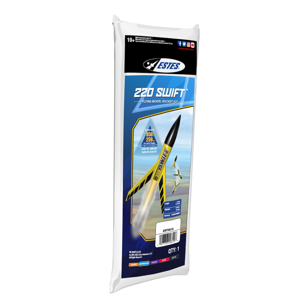 Estes 220 Swift Flying Model Rocket Kit