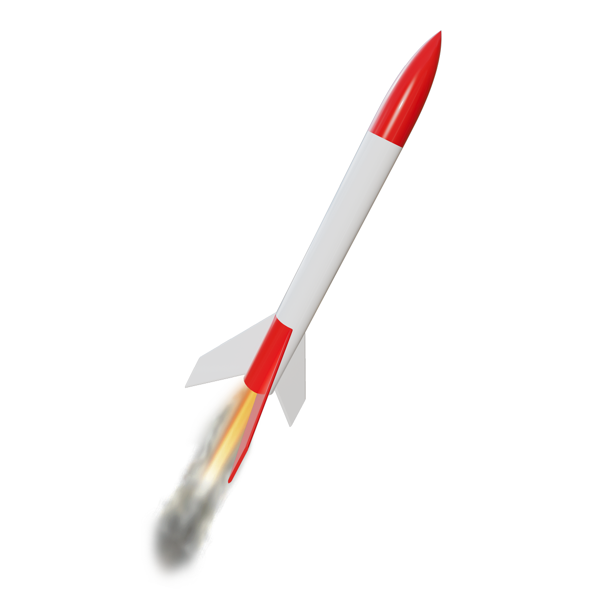 Estes K25 Astron Alpha Flying Model Rocket 