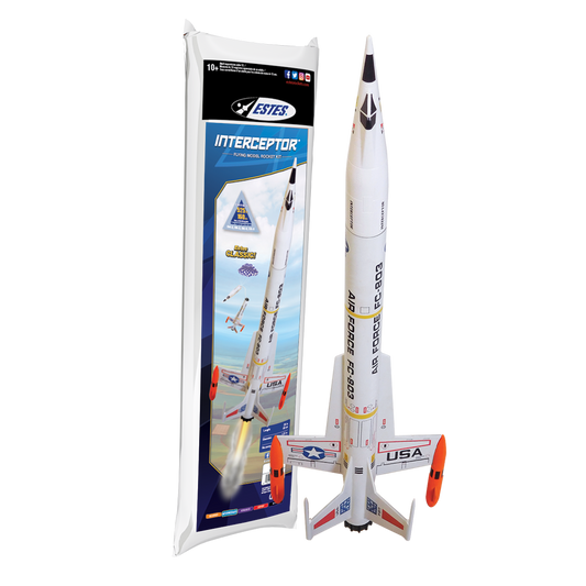 Estes Interceptor Flying Model Rocket Kit