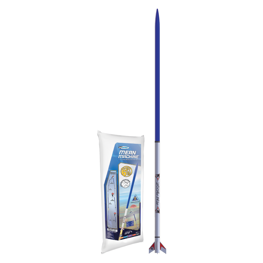 Estes Mean Machine Flying Model Rocket Kit