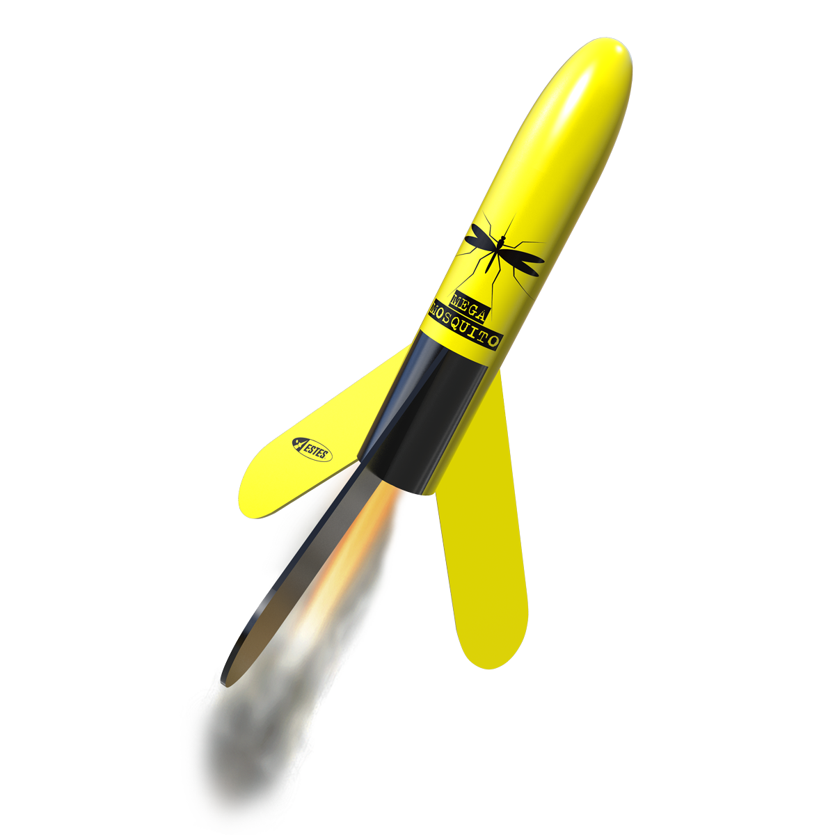 Estes Mega Mosquito Flying Model Rocket 