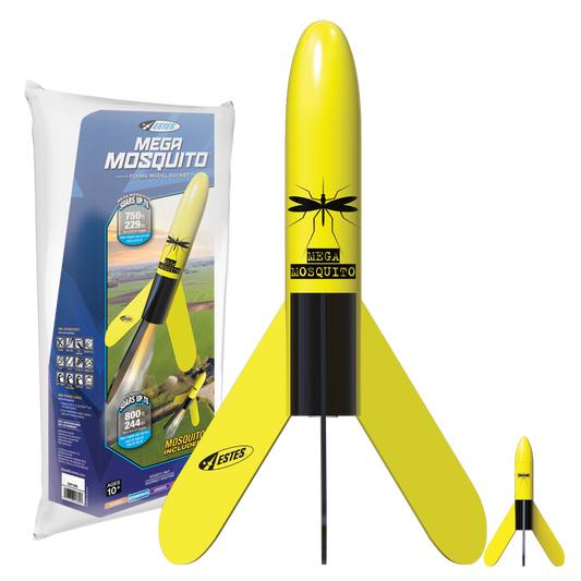 Estes Mega Mosquito Model Rocket Kit 