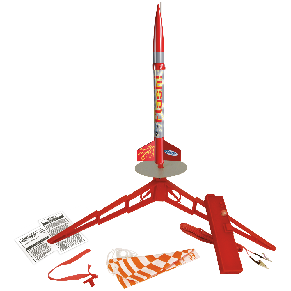 Estes Flash Launch Set Model Rocket Kit