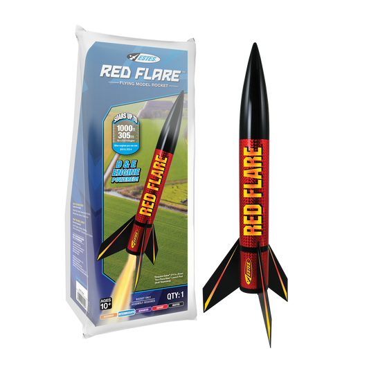 Estes Red Flare Model Rocket Kit