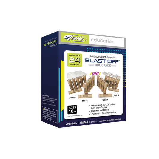 Estes Blast Off Model Rocket Engine Bulk Pack