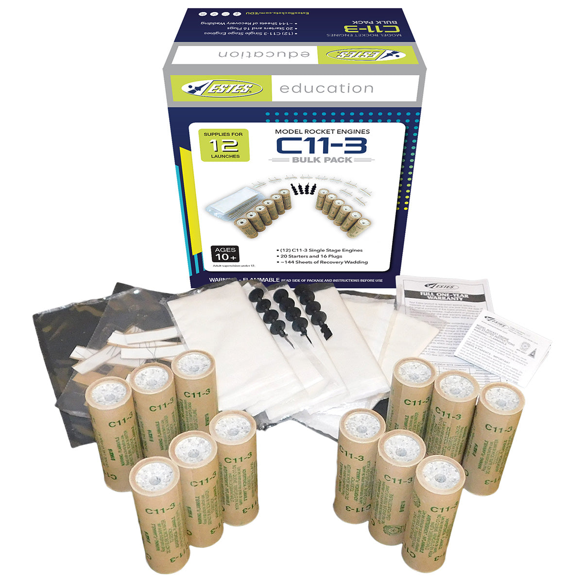 C11 3 Engine Bulk Pack Estes Wholesale