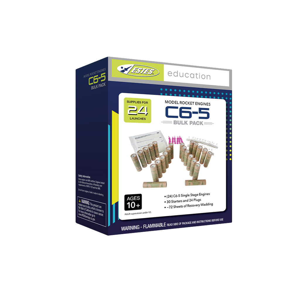 Estes C6-5 Rocket Engine Bulk Pack