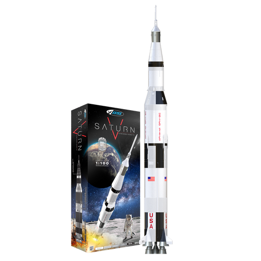 Estes Saturn V Model Rocket with Box