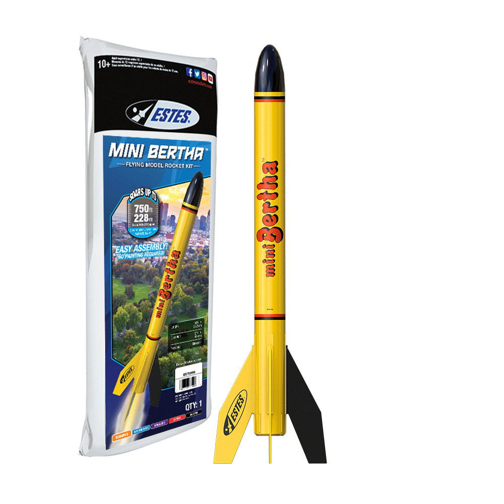 Estes Mini Bertha Model Rocket