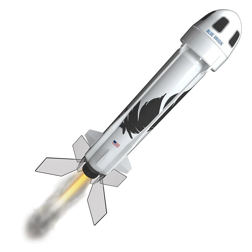 Blue Origin New Shepard Model Rocket