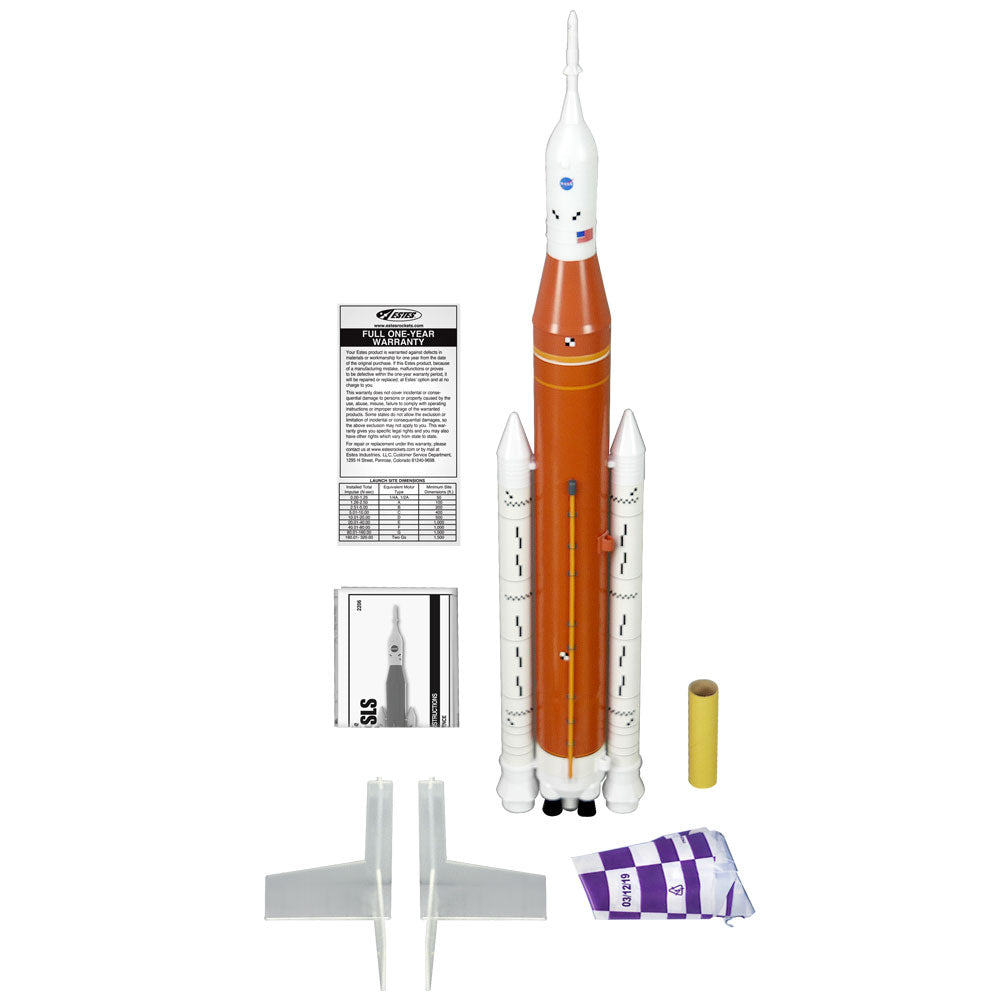 NASA SLS Model Rocket Parts