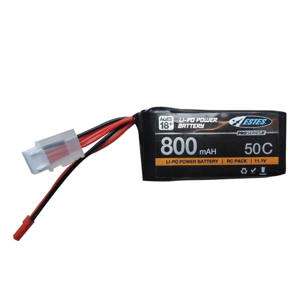 Pro Series II™ PowerCell 800 Li-Po Battery for Model Rocket Launch Controllers