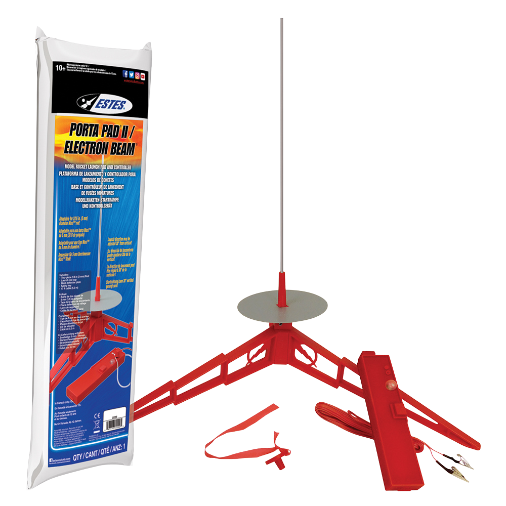 Estes Porta-Pad II Launch Pad and Controller for Model Rockets 