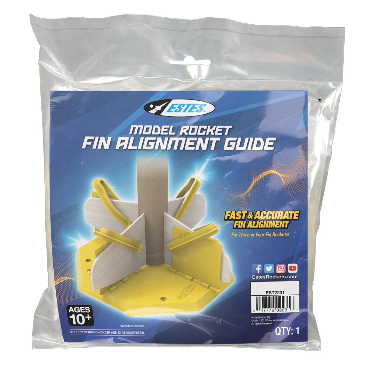 Fin Alignment Guide - Rocket Fin Alignment Tool for Hobby Retailers ...