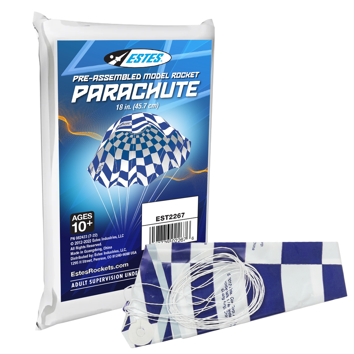 18 Inch Printed Parachute