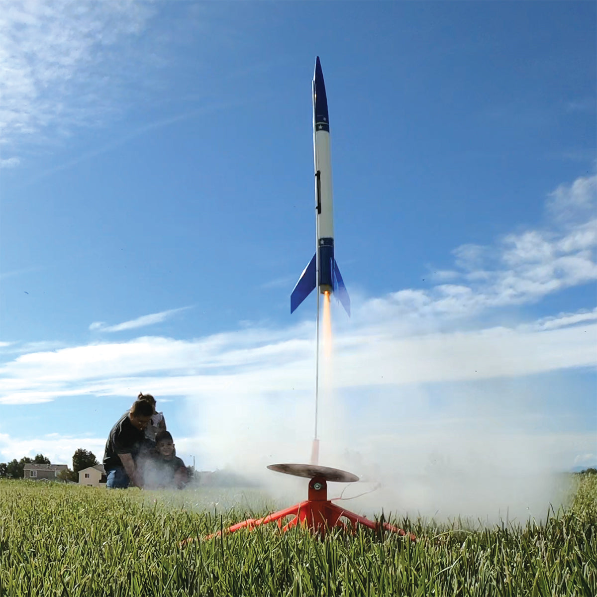 Estes Athena Rocket Launch