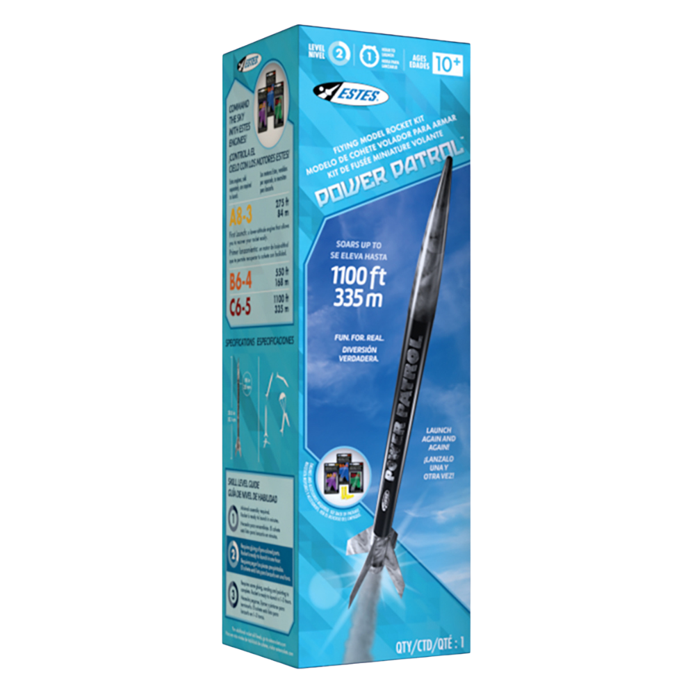 Estes Power Patrol Beginner Model Rocket Kit