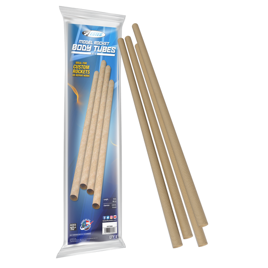 Pack of 4 BT-5 Model Rocket Body Tubes