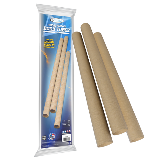 Estes BT-60 Model Rocket Body Tubes - 3 Pack
