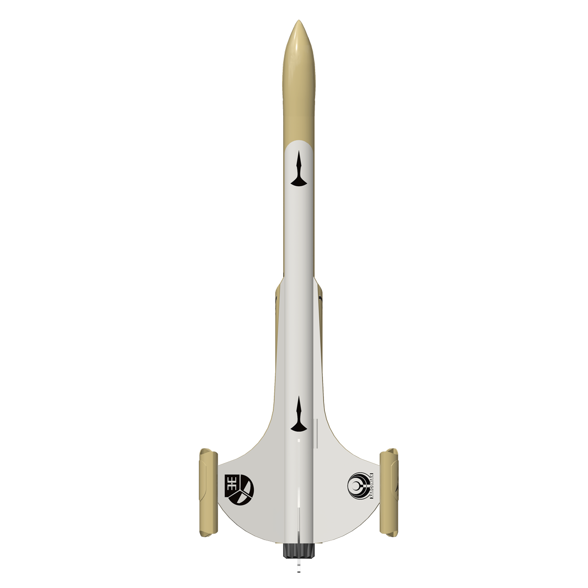 Estes Xarconian Cruiser Futuristic Model Rocket 