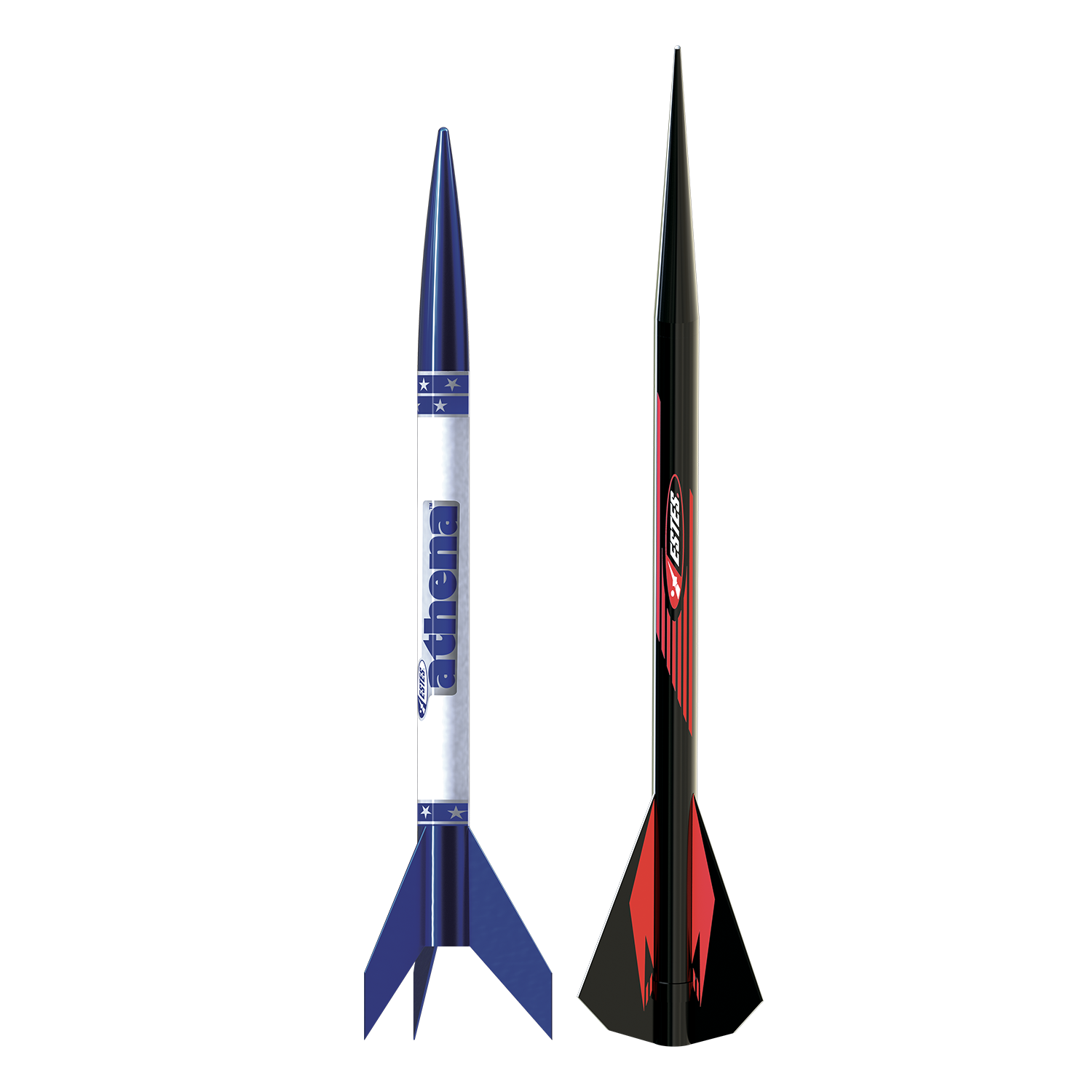 Estes Athena and Xtreme Rockets