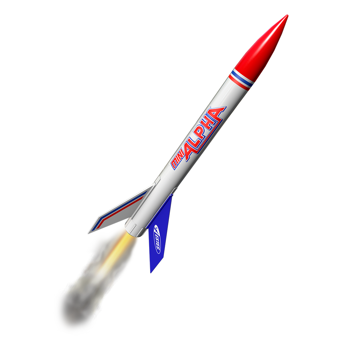 Estes Mini Alpha Starter Set Flying Model Rocket