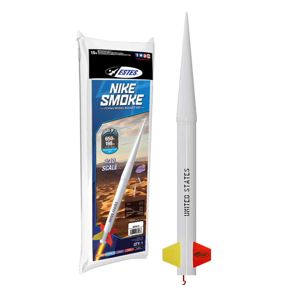 Estes Nike Smoke 18mm Model Rocket Kit