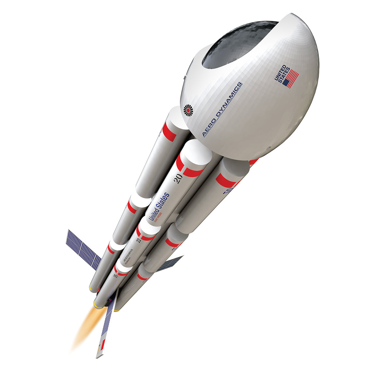 Estes Explorer Aquarius Model Rocket
